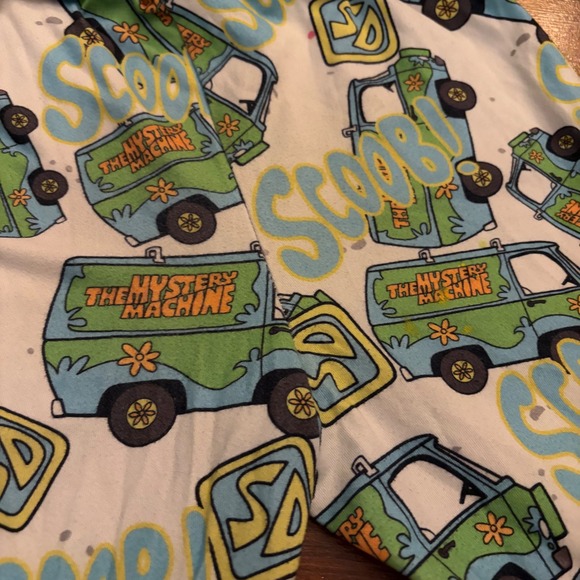 Kids Scooby Doo Mystery Machine Bell Bottom Pants 2T - Picture 2 of 3